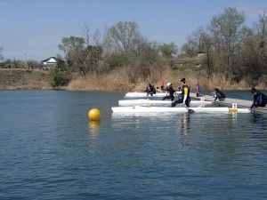 The Championship of the Republic of Kazakhstan in rowing and canoeing has started